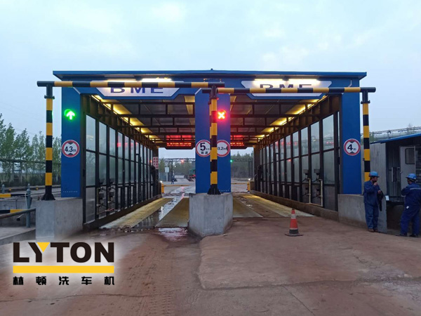 節(jié)能降耗、降本增效！定制款林頓工程類洗車機(jī)！鋼鐵廠、碼頭、工地專用！