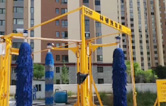 大型通道式巴士洗車機，廣泛應用于城市公交系統(tǒng)。全自動洗車機設備選林頓，專注清洗，誠信服務每一個客戶！